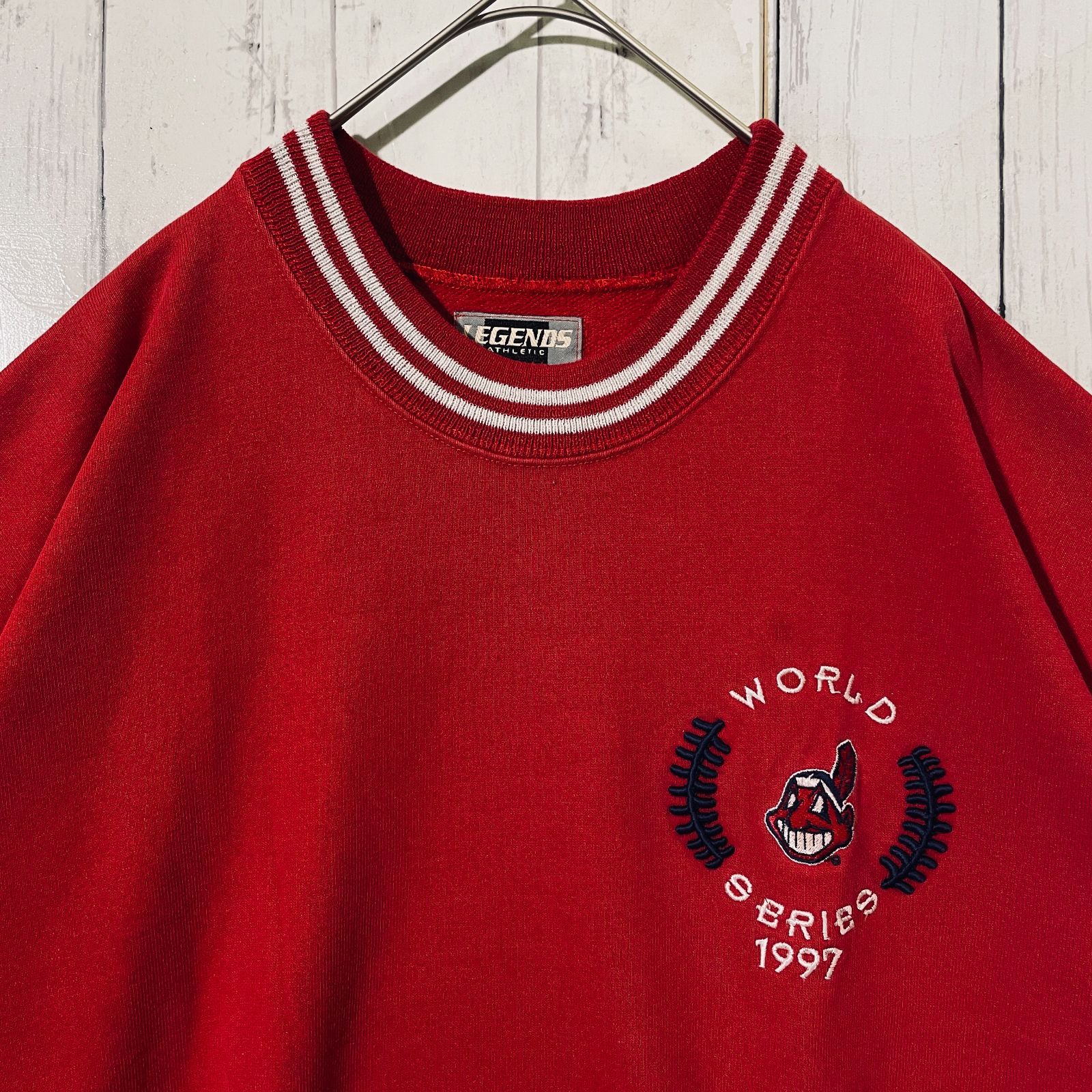 MLB Cleveland Cleveland Indians Lサイズ Indians ベースボールシャツ