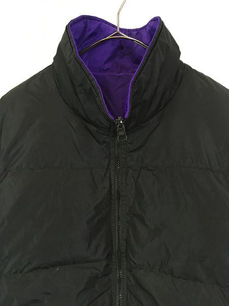 古着 80s WoolRich 軽量 ナイロン シェル リバーシブル ボリューム