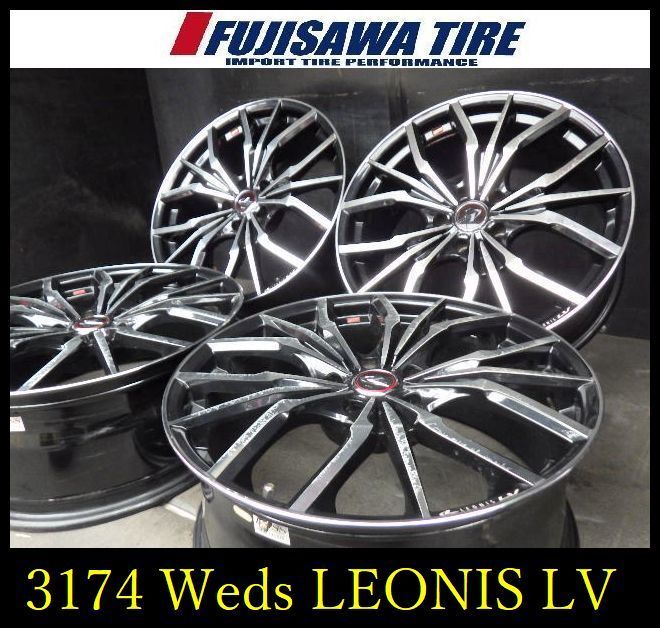 3174 B Weds LEONIS LV 19 x 8 0 J 5 H 114 3 35 4本