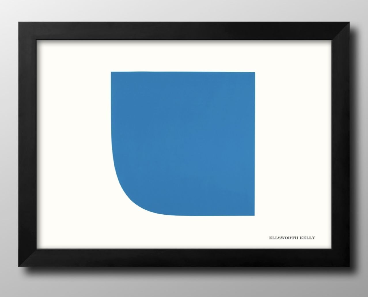 13061エルズワース ケリー Ellsworth Kelly Blue A3 サイズ ポスター