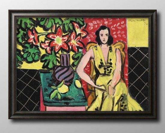 12965アンリ マティス マチス A3 サイズ ポスター アート おしゃれ