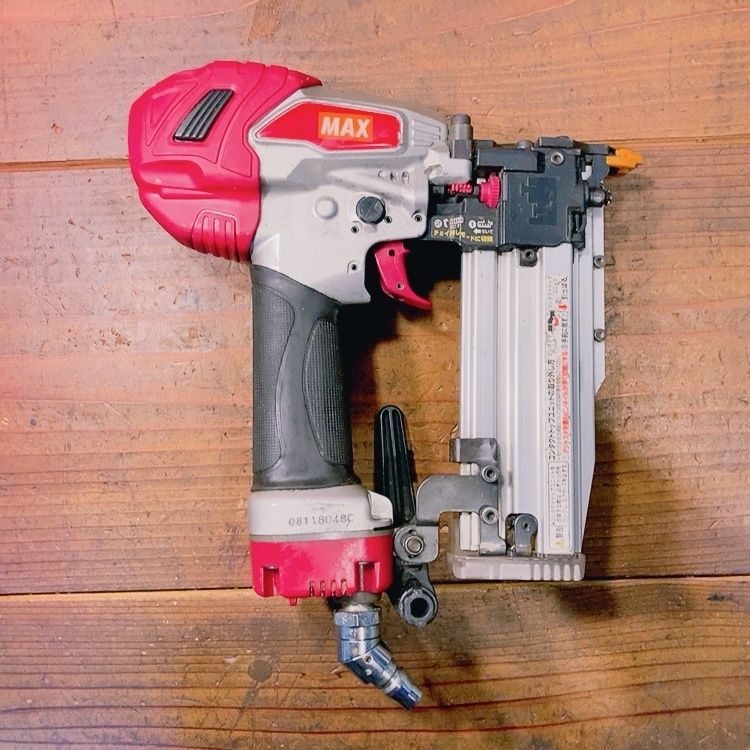  7日保証 MAX マックス 常圧 ピンネイラ TA 250 P 2 本体のみ 動作良好 保護メガネ 釘打機 エアーツール