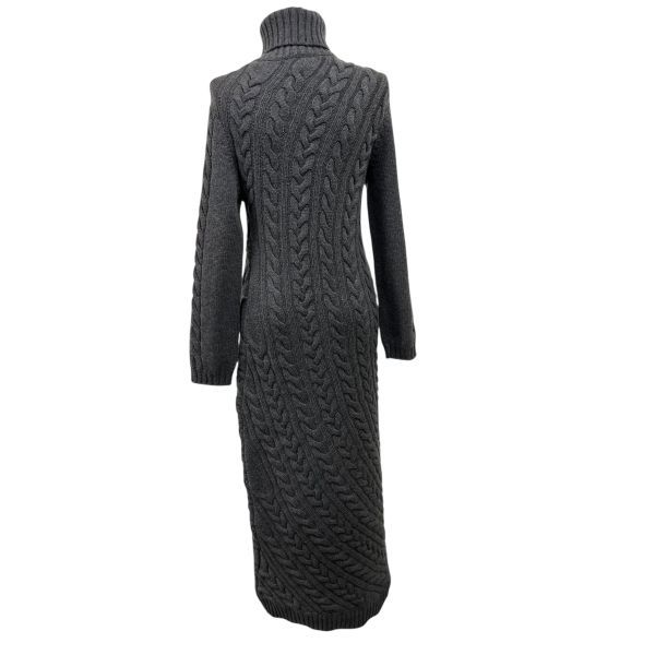 マックスマーラ　ワンピース □ 美品 マックスマーラ Max Mara ニットワンピース ロング 長袖