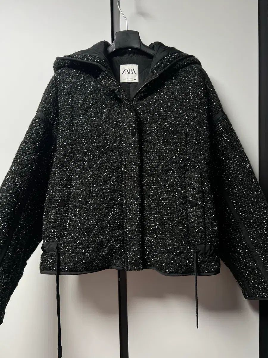 ZARA ザラ ツイード フード アウター