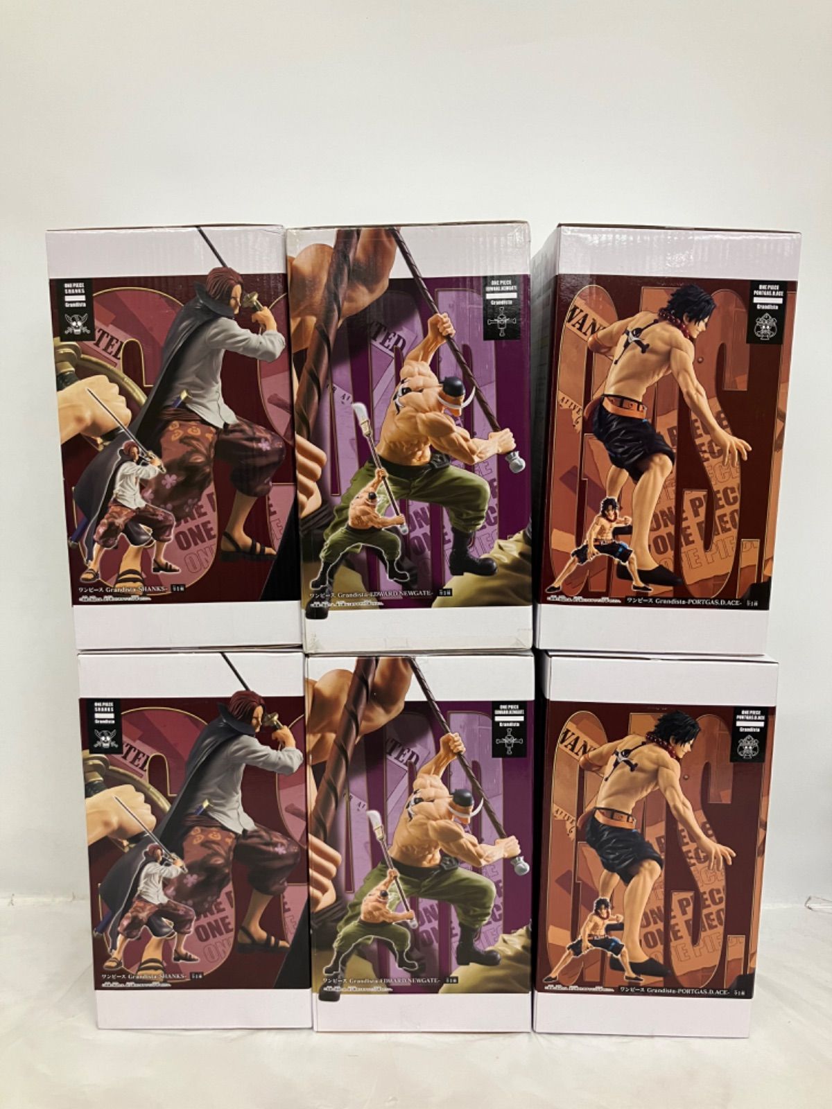 未開封 ワンピース Grandista フィギュア シャンクス エドワード