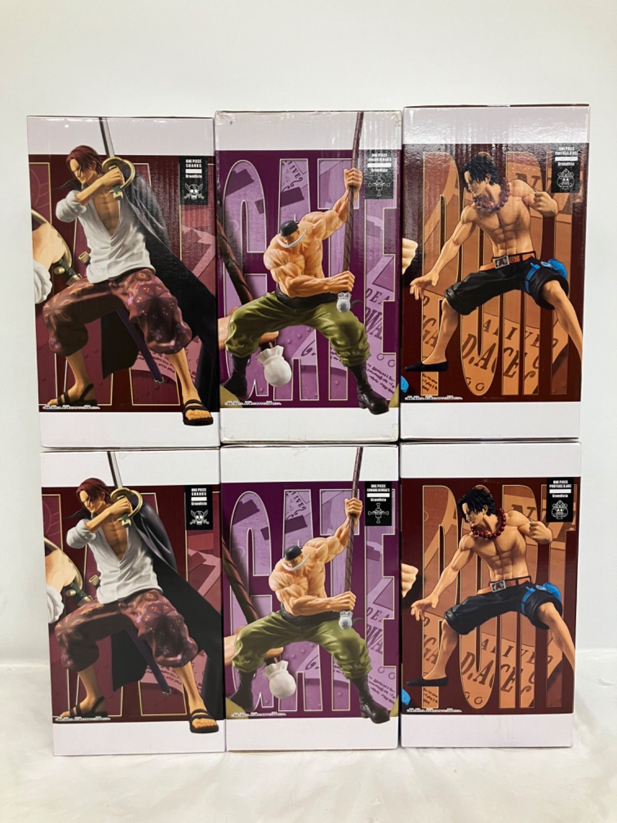 未開封 ワンピース Grandista フィギュア シャンクス エドワード