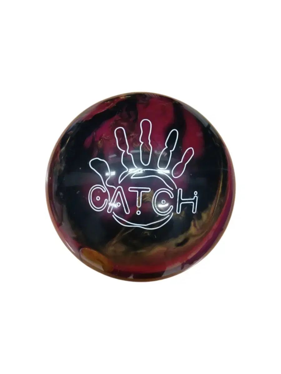 ボーリングボール 修復完了 13 p ツーフィンガー キャッチ スペアボール