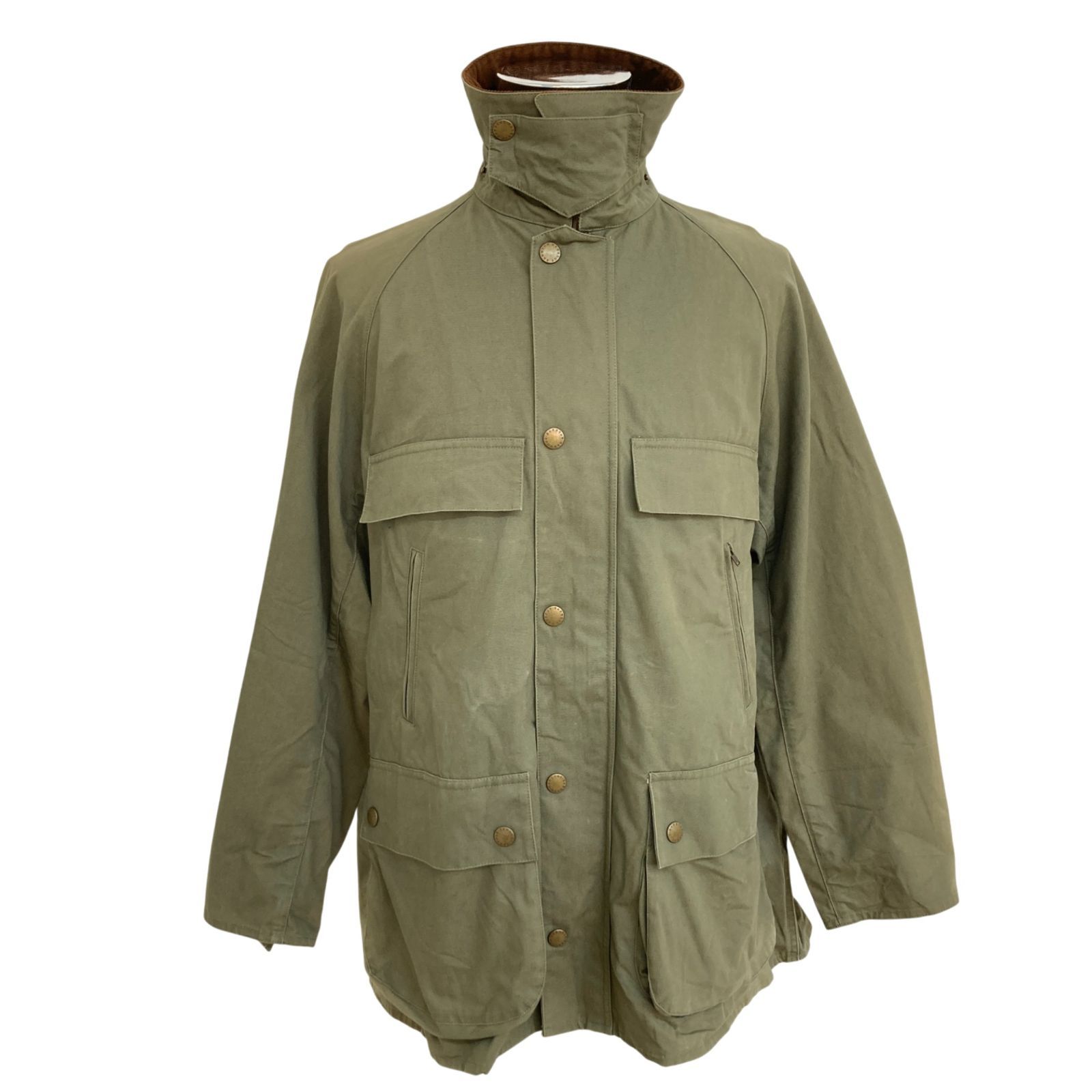 Barbour バブアー カーキ ミリタリージャケット L - メルカリ