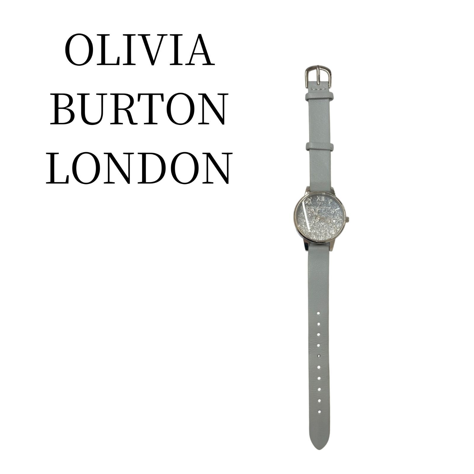 OLIVIA BURTON LONDON ブルー系 シルバー その他腕時計