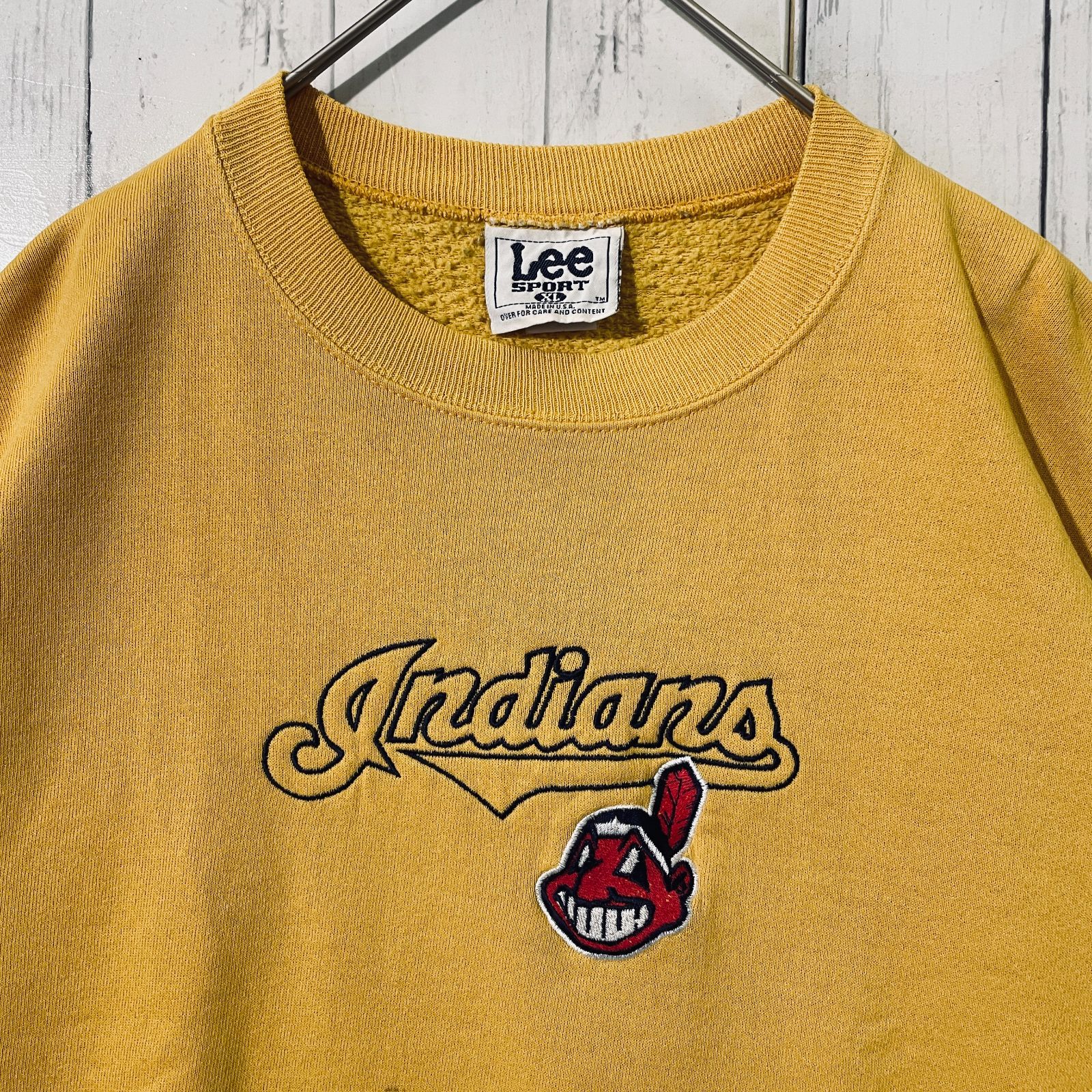 CLEVELAND INDIANS スウェットシャツ 90年代 USA製 XLサイズ
