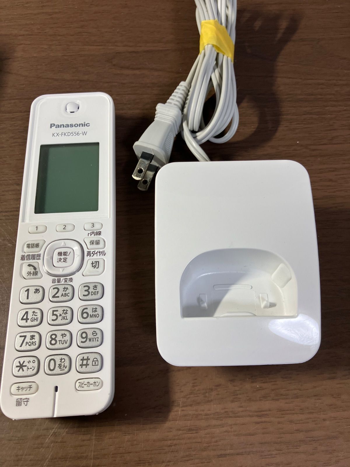  Panasonic コードレス電話機 子機1台付 VE GD 68 W 電話機 生活家電