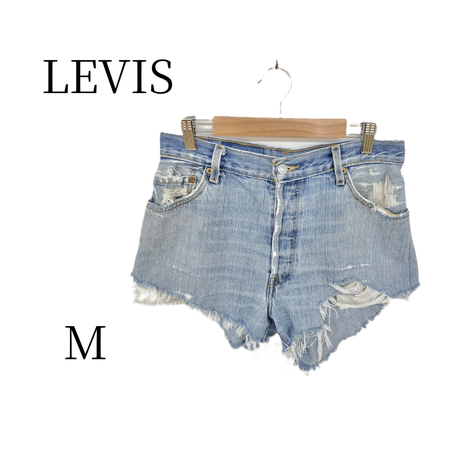 LEVIS リーバイス 青 ショートパンツ ハーフパンツ M