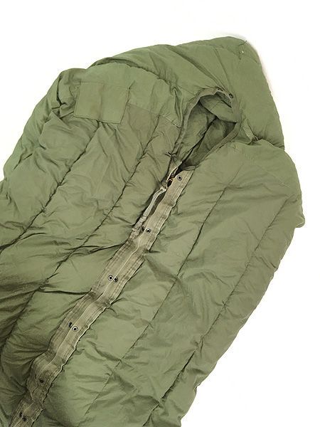 雑貨 古着 70 s 米軍 ミリタリー M-1949 パデット SLEEPING BAG シュラフ 寝袋 OD アウトドア