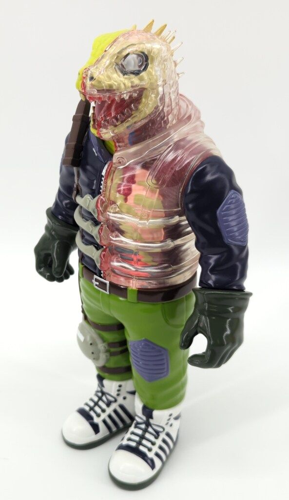 ネオプレイヤーワン NEOソフビシリーズ ドロヘドロ カイマン 解剖図