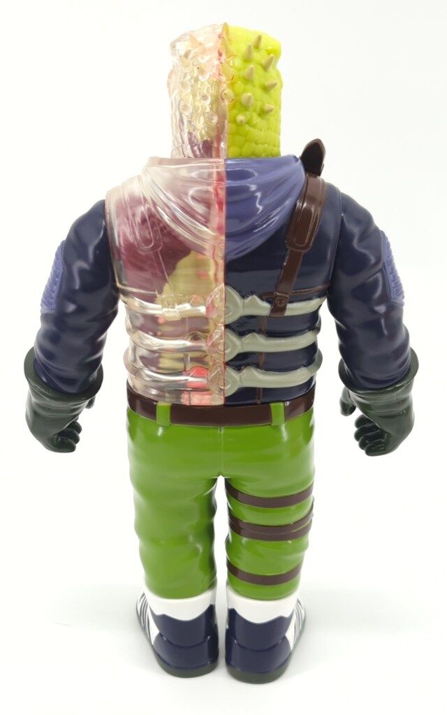 ネオプレイヤーワン NEOソフビシリーズ ドロヘドロ カイマン 解剖図