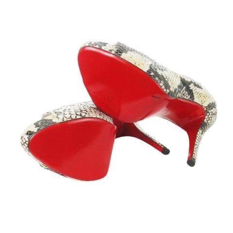 クリスチャンルブタン　オープントゥ　ハイヒール　35サイズ クリスチャンルブタン Christian louboutin パンプス ハイヒール