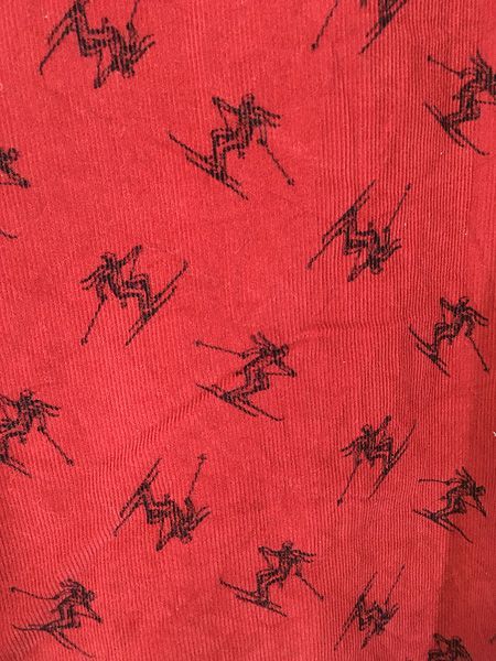 古着 Polo Ralph Lauren 「LOWELL SPORT」 スキー 総柄 細畝