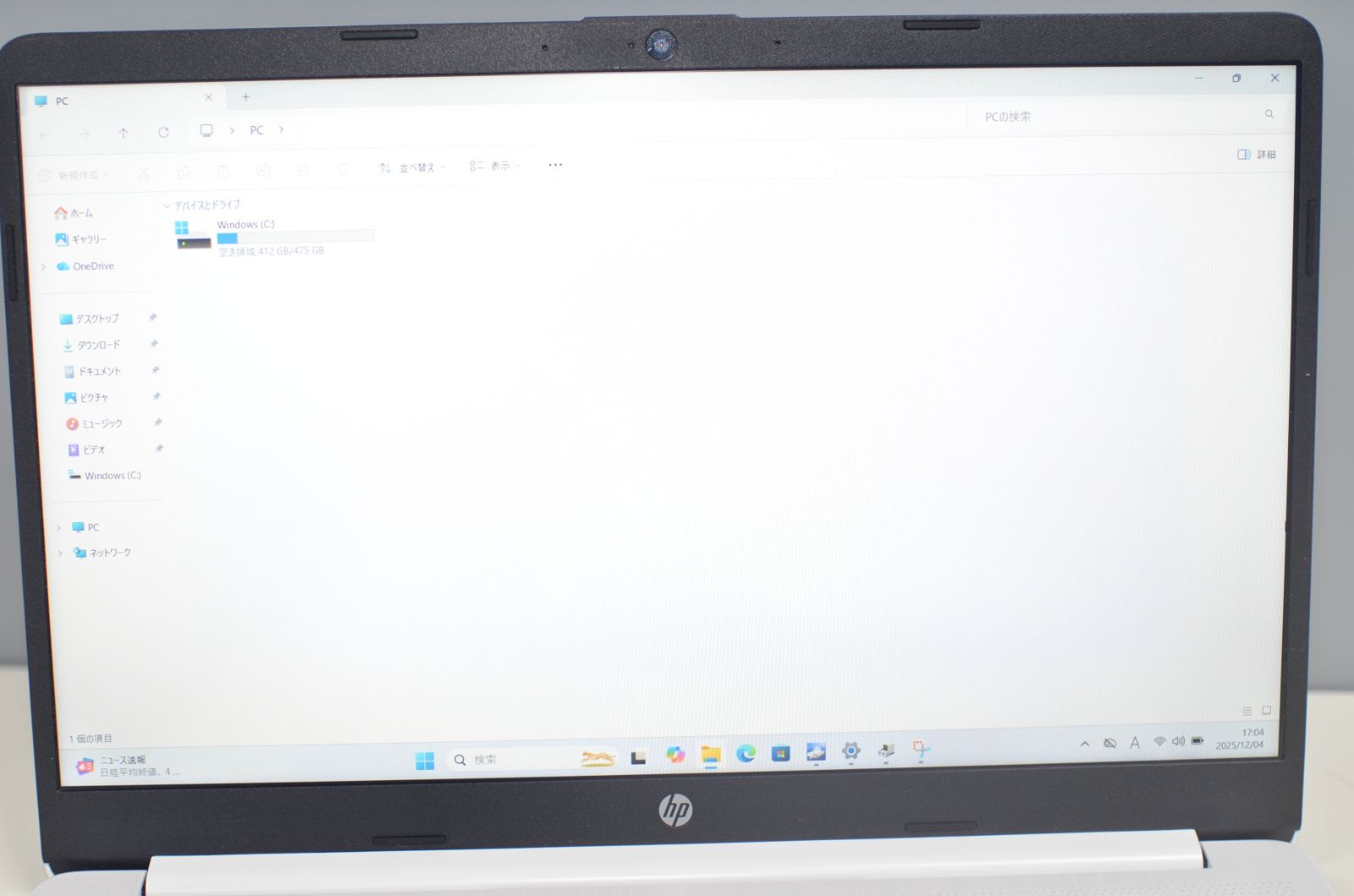 中古ノートパソコン HP Laptop 15s-eq1132AU Windows11+office 爆速
