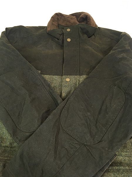 古着 00s LL Bean × British Millerain Wネーム オイルド コットン