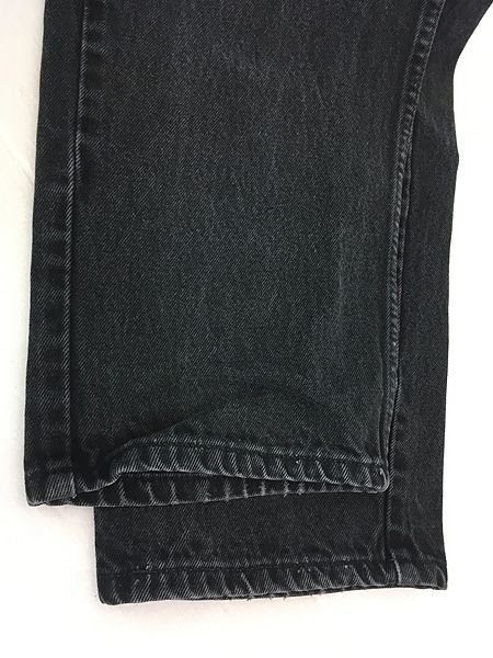 古着 90s USA製 Levi's 505-4159 サルファ スーパー ブラック デニム
