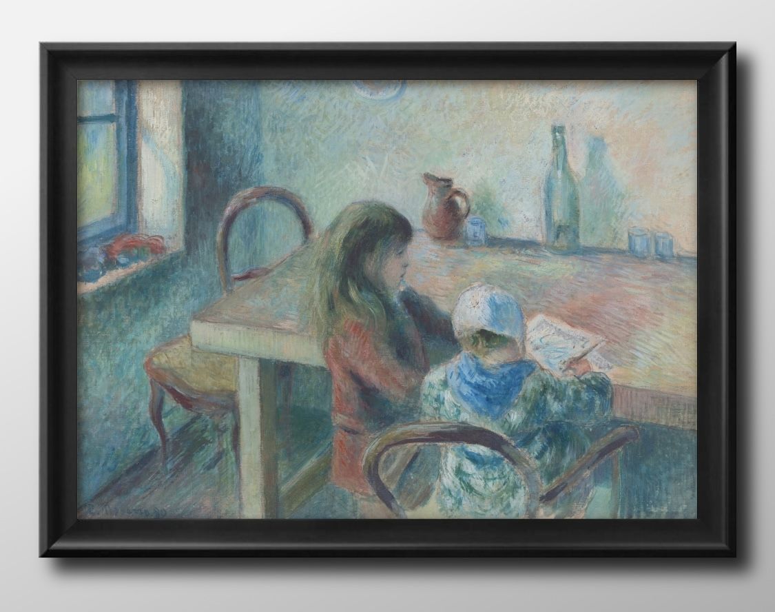 14501カミーユ ピサロ 子供たち A3 サイズ ポスター アート おしゃれ