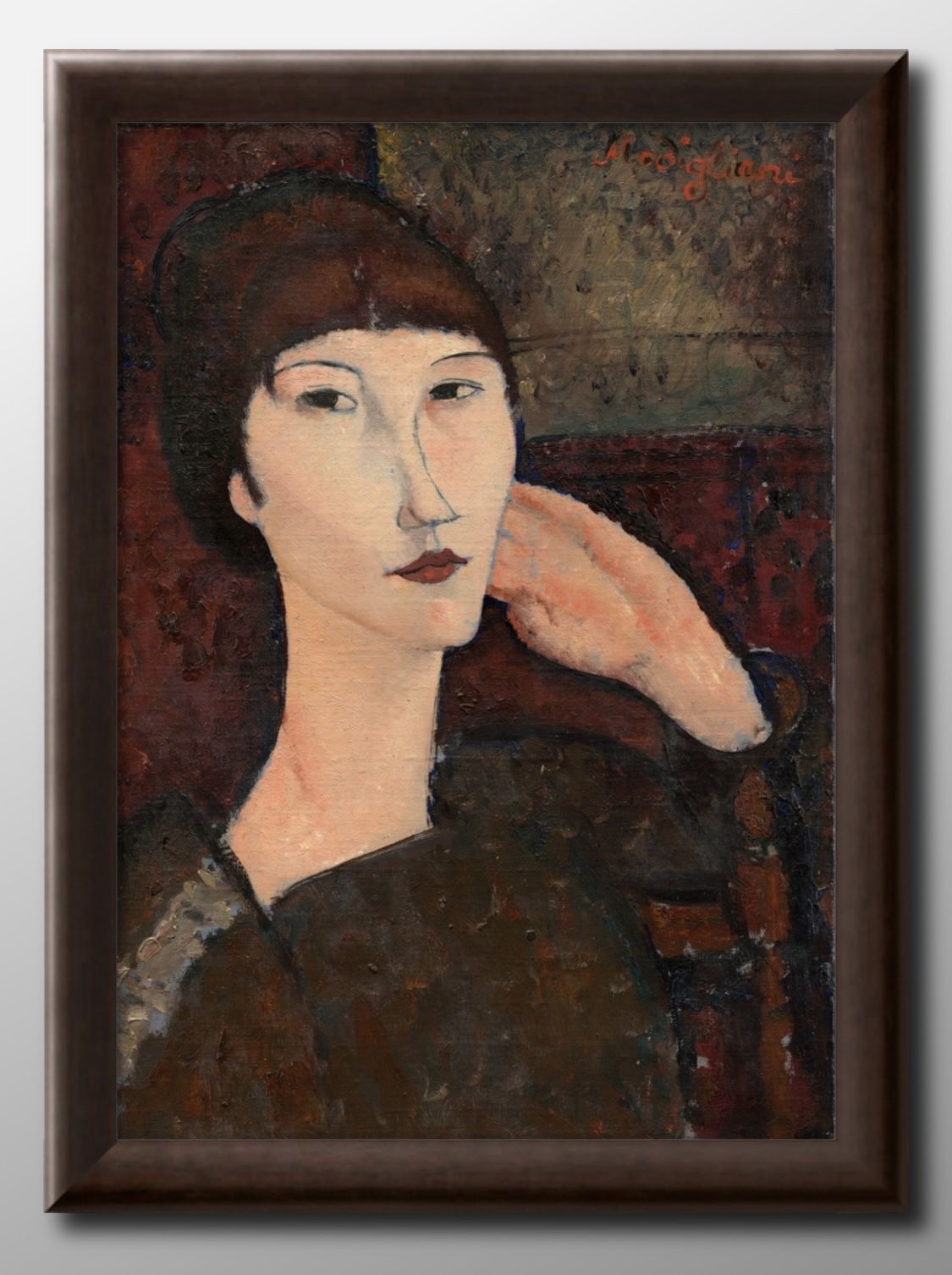 14195アメデオ モディリアーニ エイドリアン A3 サイズ ポスター