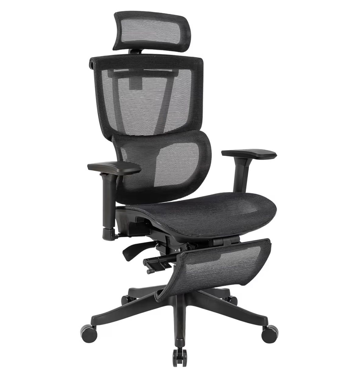オフィスチェア デスクチェア C 7 人間工学 エルゴノミクスチェア メッシュチェア 独立型ランバーサポート リクライニング シンクロロッキング 無段階固定 前傾チルト機能 座面奥行調節 360度回転 なアームレスト 2 Dヘッドレスト