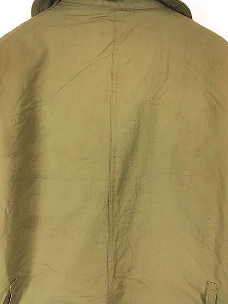 古着 40s 米軍 US ARMY M-1938 貴重!! 「1941年」 コットンンポプリン ショールカラー ダブルブレスト マッキーノ ジープ コート 40位 古着 40s 米軍 US ARMY M-1938 貴重!! 「1941年」 コットンンポプリン