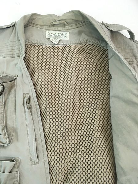 古着 90s BANANA REPUBLIC 「SAFARI&TRAVEL」 2way コットン