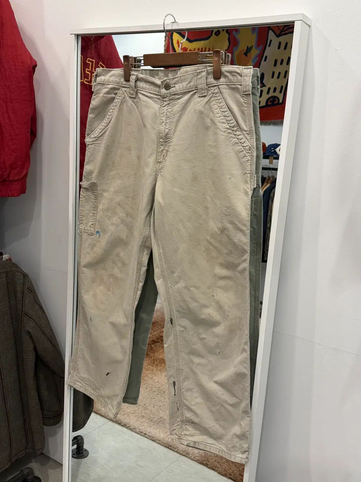00 s Carhartt カーハート ペインティング カーペンター ウォーク パンツ 36-37