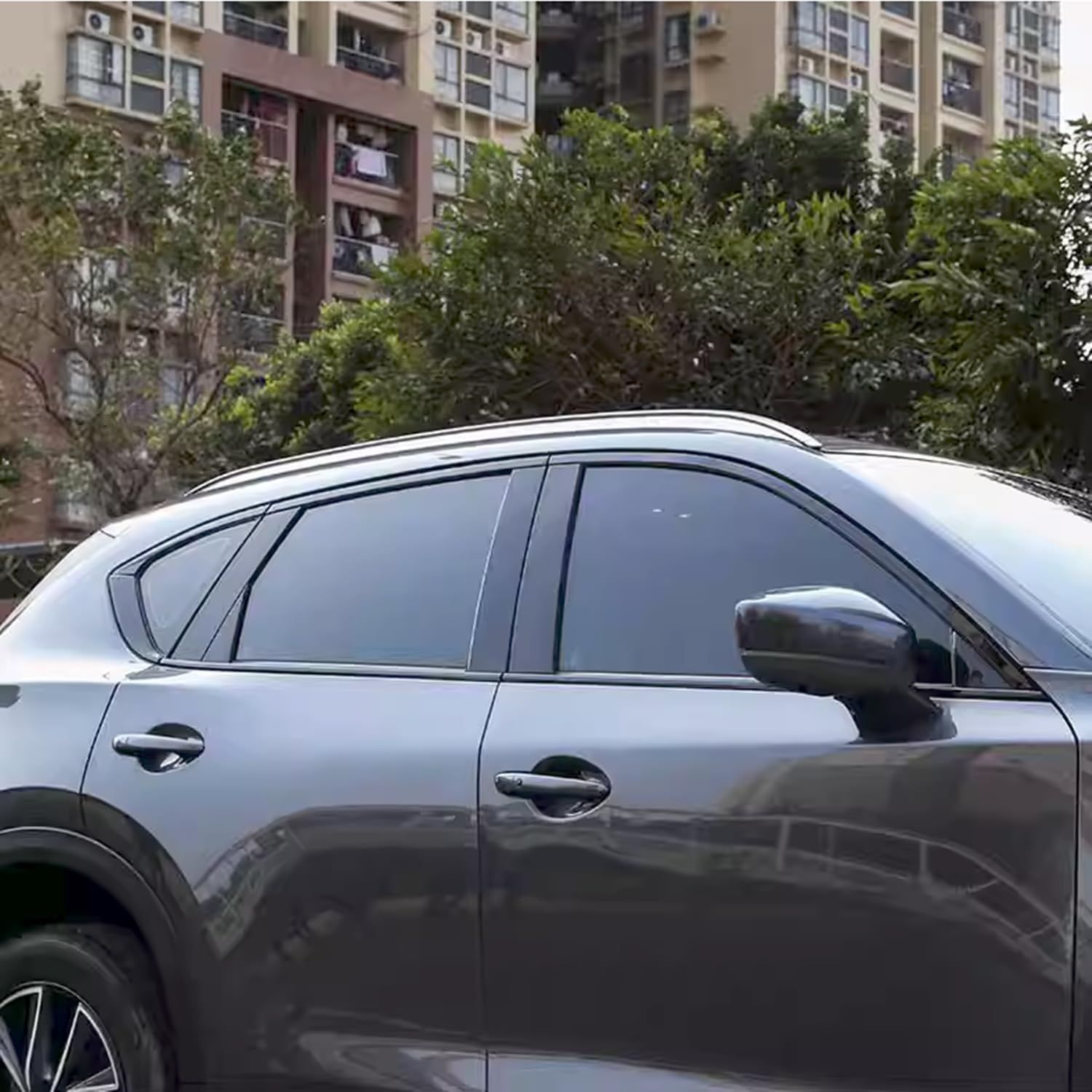 マツダ CX-5 KF系 (2017-2024) 対応 ウィンドウモールカバー