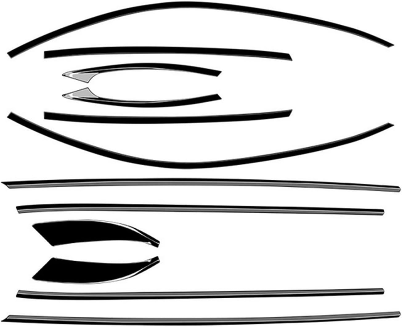 マツダ CX-5 KF系 (2017-2024) 対応 ウィンドウモールカバー