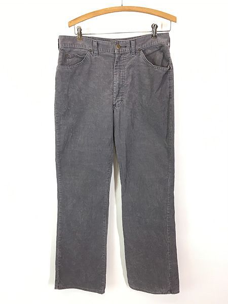 古着 80 s Lee 201 2902 コーデュロイ パンツ コーズ ブーツカット フ W 33 L 31