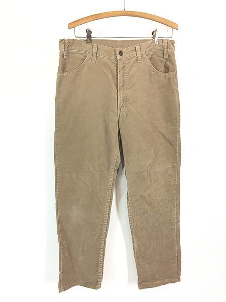 古着 90 s Levi 519-1523 コーデュロイ パンツ コーズ スリム W 33 L 27.5