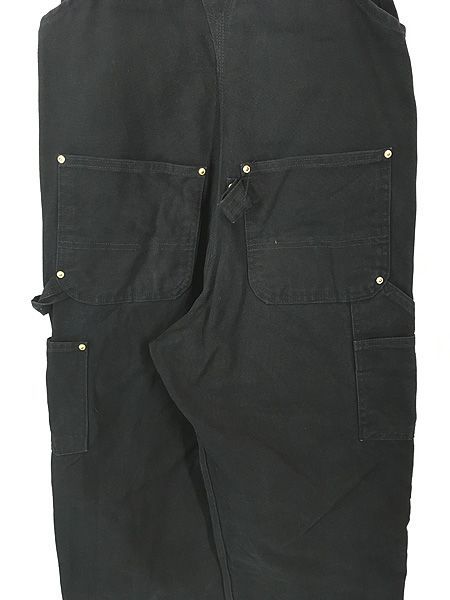 古着 USA製 Carhartt オンライン ブラック ダック Wニー ワーク