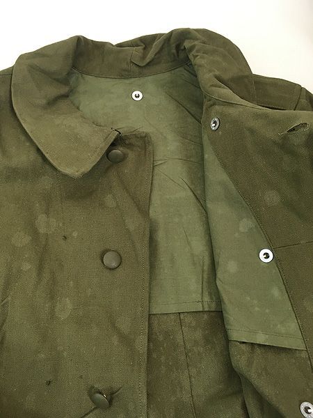 古着 50s フランス軍 M35 ミリタリー コットン キャンバス モーター