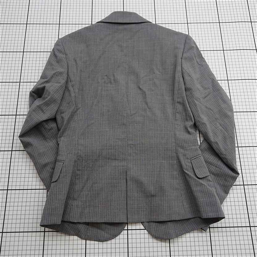 ◇ ⊇ ザ・スーツカンパニー THE SUIT COMPANY she グレーストライプ