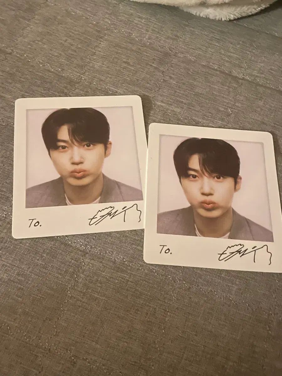 ビョンウソク Byeon Wooseok サイン チェキ ポラロイド - メルカリ
