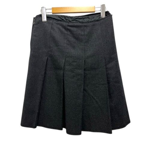 プラダスポーツ PRADA SPORT スカート プリーツ フレア ウール混