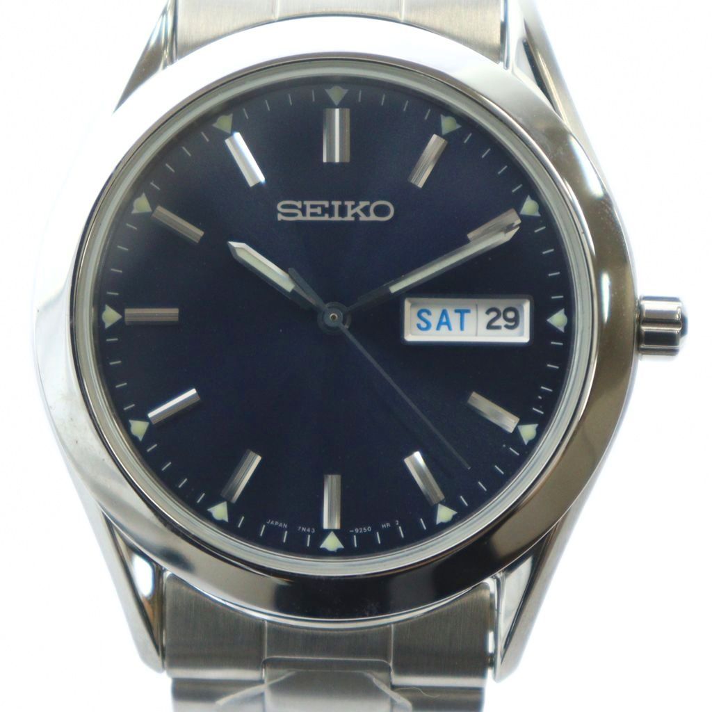 セイコー SEIKO 7N43-9080 腕時計 ウォッチ クォーツ デイト