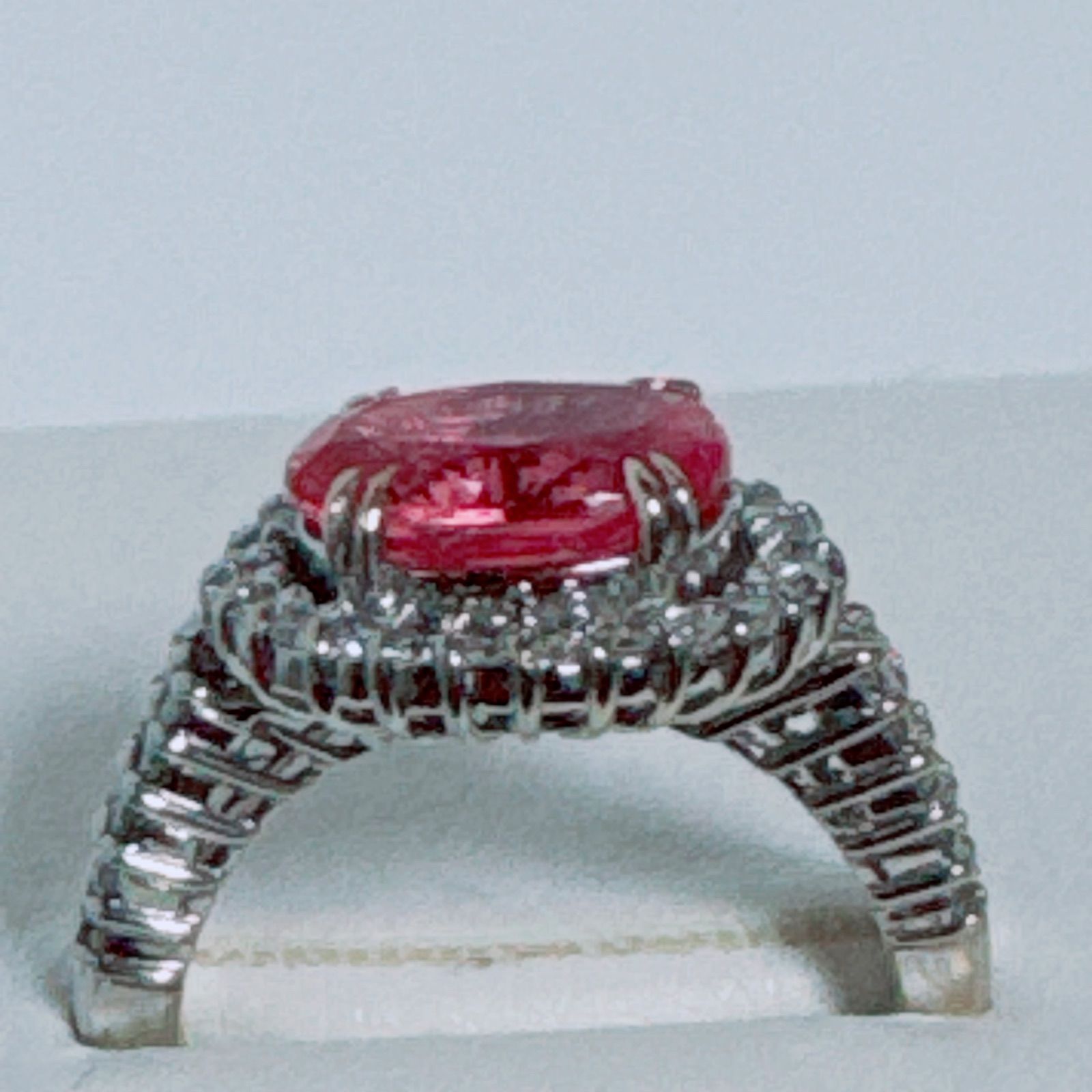 k18WG天然ロードクロサイトリング インカローズリングNO25-2452 k18WG天然ロードクロサイトリング インカローズリングNO25-2452 - メルカリ