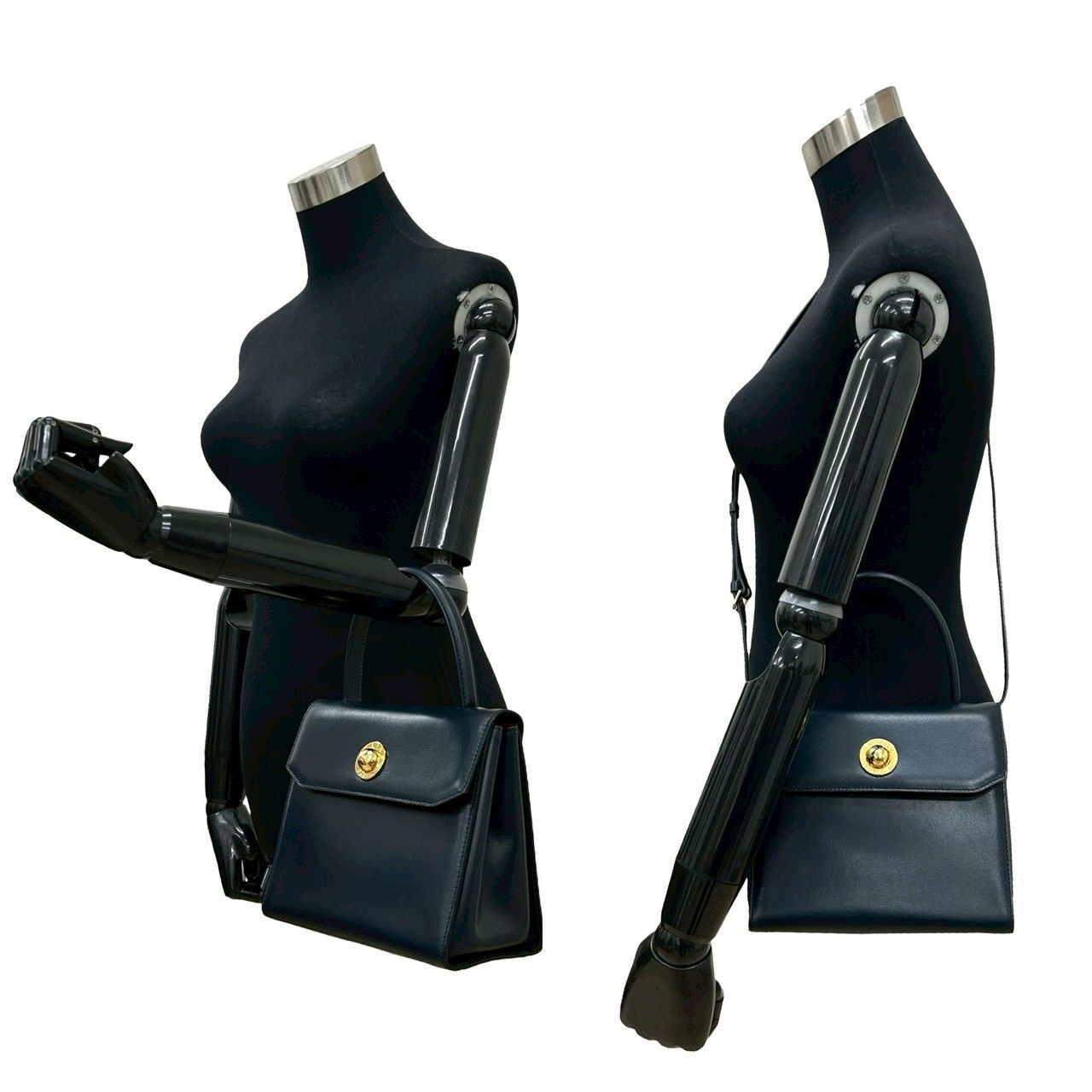 セリーヌ　ヴィンテージ　カバン美品、袋付き 極 美品 袋付 CELINE セリーヌ ヴィンテージ スターボール 金具 レザー