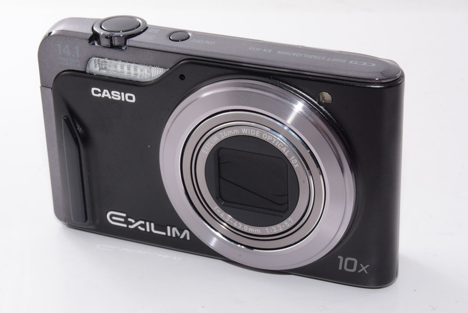 外観特上級】CASIO カシオ EXILIM EX-H15 ブラック - メルカリ