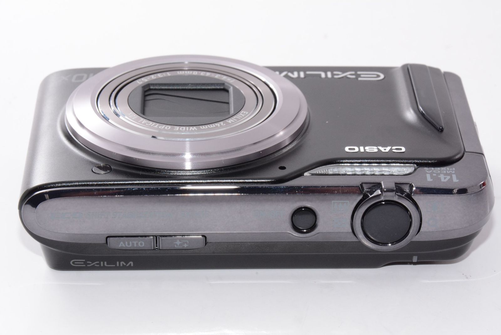 外観特上級】CASIO カシオ EXILIM EX-H15 ブラック - メルカリ