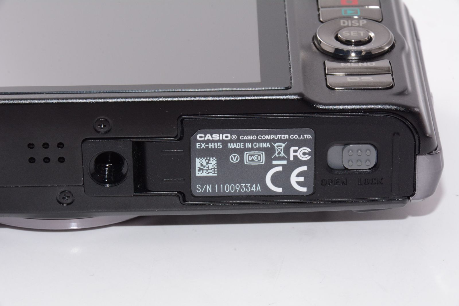 外観特上級】CASIO カシオ EXILIM EX-H15 ブラック - メルカリ