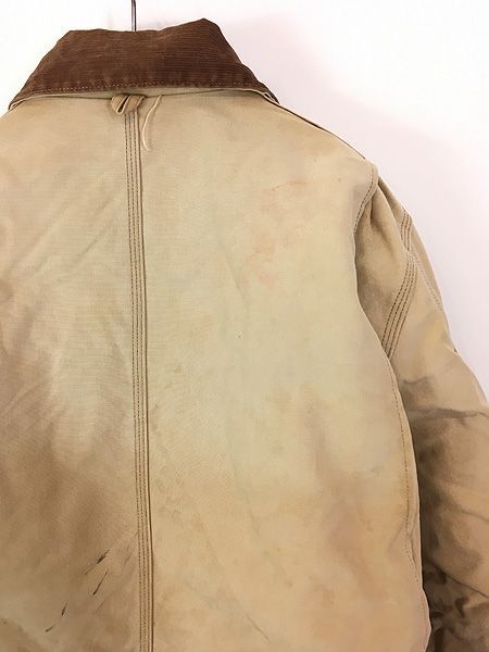 古着 80-90s Carhartt フェード ブラウン ダック パデット