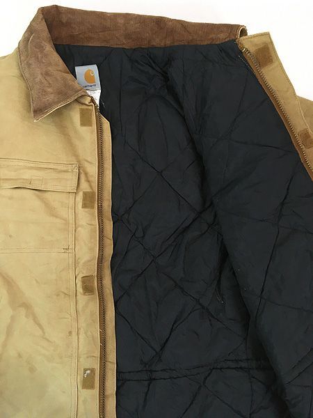 古着 90s Carhartt フェード ブラウン ダック パデット