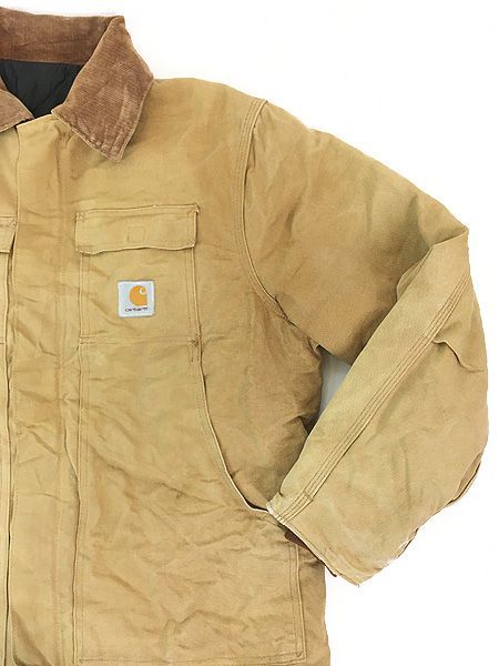 古着 90s Carhartt フェード ブラウン ダック パデット