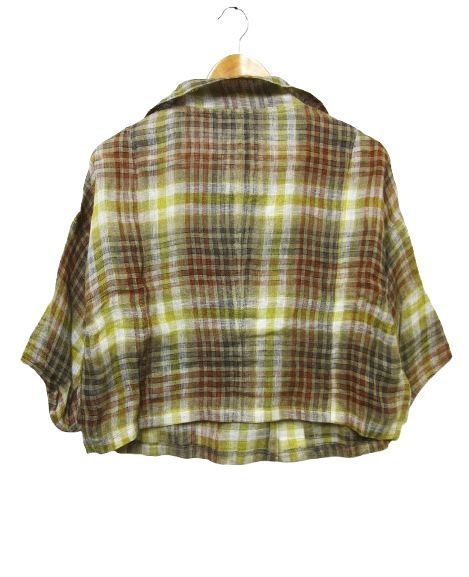 未使用】センソユニコ io comme io イオコムイオ 麻 リネン100％ 五分