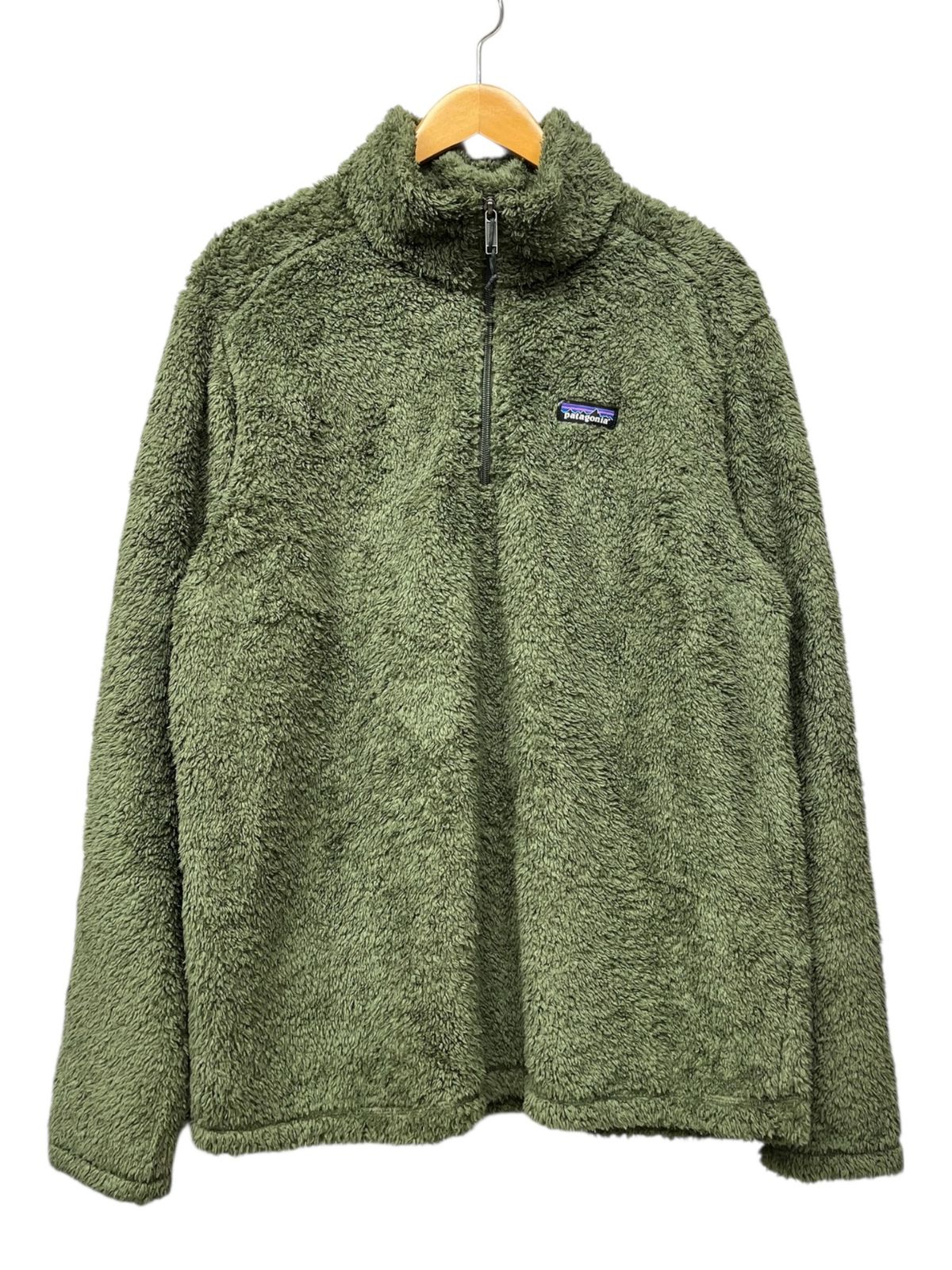 patagonia パタゴニア ロスガトス フリースプルオーバー ハーフジップ 19年製 L カーキ メンズ 199